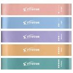 Set of 5 Resistance Bands for Fitness & Therapy