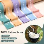 Set of 5 Resistance Bands for Fitness & Therapy