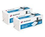 Dealmed 4" x 4" Non-Woven Gauze Sponges, 4-Ply All-Purpose Non-Sterile Gauze Pads, Absorbent Dental Gauze Wound Care for First Aid Kit/Medical Facilities, 200 Count (Pack of 2)