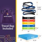 7-Piece Balance Pad and Resistance Bands Set