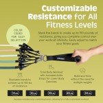 Retrospec 5-Piece Resistance Bands Set with Accessories