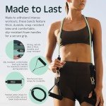 Retrospec 5-Piece Resistance Bands Set with Accessories
