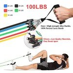 12-Piece Resistance Bands Set for Home Workouts