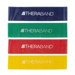 TheraBand Resistance Band Loop Set - 4 Pack