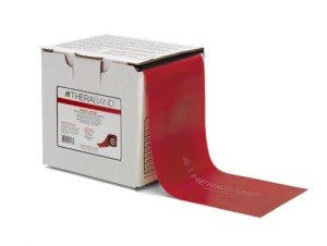 TheraBand Non-Latex Red Resistance Band Roll