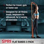SPRI Flat Band Resistance Kit, 3 Pack