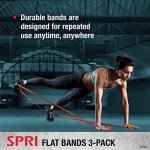 SPRI Flat Band Resistance Kit, 3 Pack