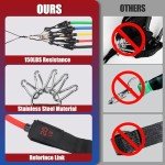 WIKDAY Resistance Bands Set for Home Workouts