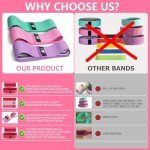 CFX Elastici Fitness - Set di 3 Bande di Resistenza