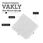 Non-Sterile Surgical Gauze Pad - Non-Woven 4 Ply Highly Absorbent Gauze Pad Dressing Sponges- Great for First Aid Medical, Dental and Wound Care, Prepping, Scrubbing & Cleaning (2x2 (200 Count))