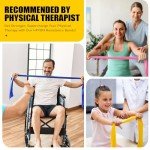 HPYGN Exercise Resistance Bands for Therapy & Fitness