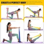 HPYGN Exercise Resistance Bands for Therapy & Fitness