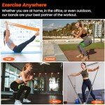 4.9ft Resistance Bands Set for Home Workouts