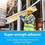 Care Science Waterproof Strong Strips Adhesive Bandages, Extra Large, 32 CT | 100% Waterproof, Heavy-Duty Protection, Helps Prevent Infection for First Aid and Wound Care