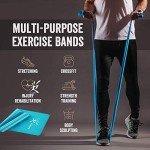 Flat Resistance Bands Set for Stretching & Rehab