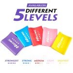 Elastic Resistance Bands for Yoga, Rehab, and Exercise