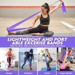Elastic Resistance Bands for Yoga, Rehab, and Exercise