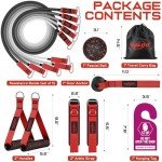 WALITO Resistance Bands Set for Home Workouts