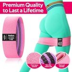 Fabric Resistance Bands for Legs and Butt Workouts
