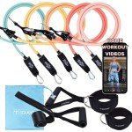 Resistance Bands Set for Home Fitness Workouts