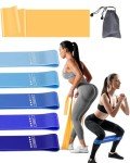 6-Piece Resistance Bands Set for Gym & Yoga