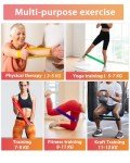 6-Piece Resistance Bands Set for Gym & Yoga