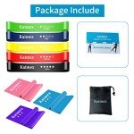 Kaimex 8 Pack Resistance Bands for Exercise and Therapy