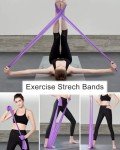 6-Piece Resistance Bands Set for Gym & Yoga