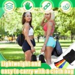 5-Pack Elastic Resistance Bands for Home Workouts