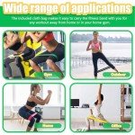 5-Pack Elastic Resistance Bands for Home Workouts
