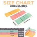 Resistance Bands Set with Door Anchor for Workouts