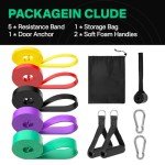 Pull Up Assist Resistance Bands for Fitness & Rehab