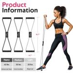 Figure 8 Resistance Bands Set - Arm & Shoulder Workout
