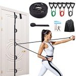 Brebebe Resistance Bands with Door Anchor and Handles