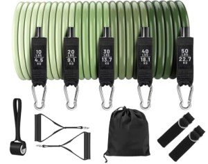 Resistance Bands Set with Handles and Straps