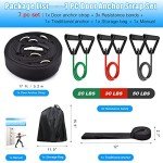 Brebebe Resistance Bands with Door Anchor and Handles