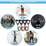 Brebebe Resistance Bands with Door Anchor and Handles