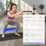 Exercise Resistance Bands Set with Carry Bag - 5 Levels