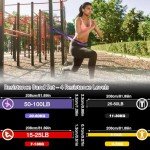 Kichistin Resistance Bands - 4 Pack Exercise Loops