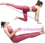 7 Ring Stretch Resistance Band for Exercise