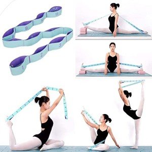 Stretching Strap with Loops for Flexibility Training