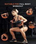 Sunpow 5-Piece Resistance Bands Set for Fitness