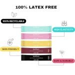 JOINTHERA Latex-Free Resistance Bands - Set of 5