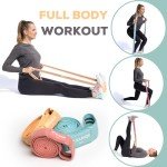 Fabric Resistance Bands Set for Home Workouts