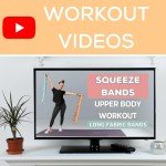 Fabric Resistance Bands Set for Home Workouts