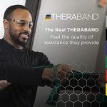 TheraBand 50 Yard Resistance Bands for Exercise