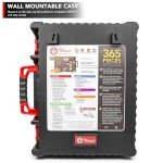 365 PCS First Aid Kit, Well-Organized Durable Hard Case, Wall-Mountable Trauma Medical Kits for Any Emergencies, Ideal for Home, Office, Instructions, Car, Travel and More (Black)