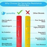 Serenilite Flexible Resistance Bar for Grip Strength