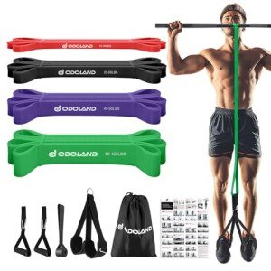 Odoland Resistance Bands for Pull Ups and Strength Training
