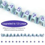 Elastischer Yoga-Dehnungsgurt für Physiotherapie und Pilates